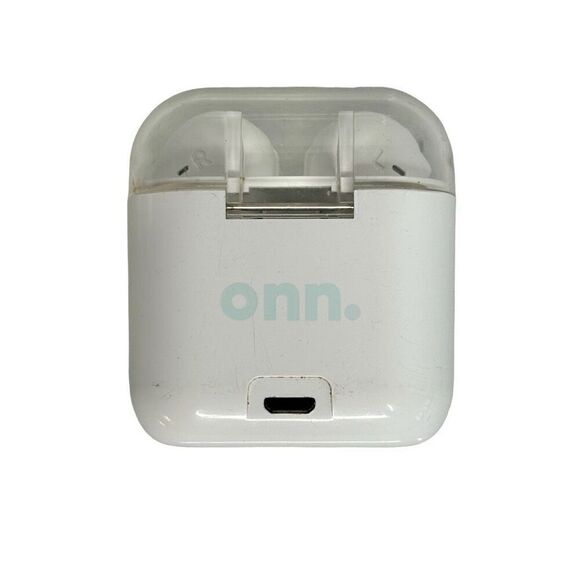 Onn TWS True Wireless Bluetooth High Definition Sound Earphones White OS - Picture 2 of 6